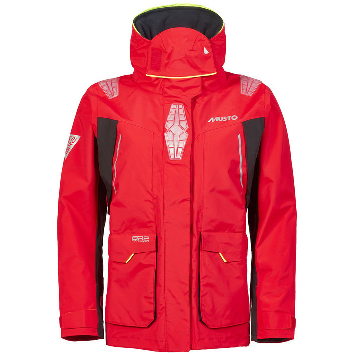 2026 Musto Womens BR2 Offshore Jacket & Trouser 2.0 Sailing Suit 4054182085 - Red